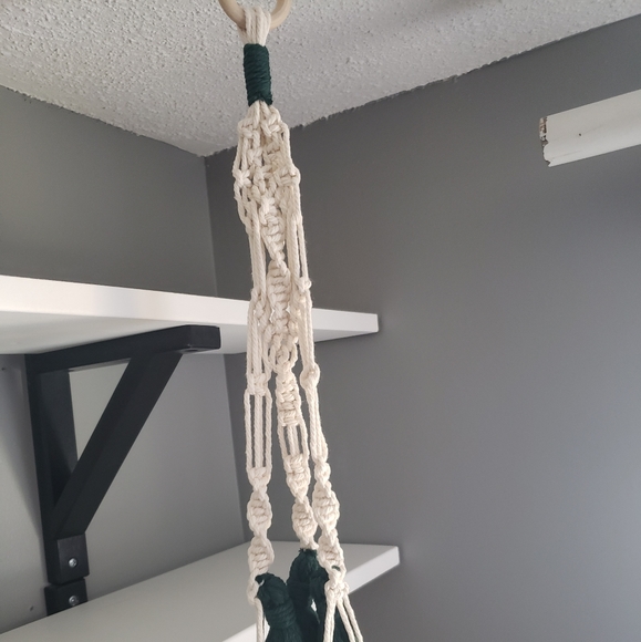 Handmade Macrame Plant hanger - Picture 2 of 5